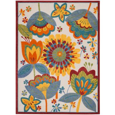 Aloha 12' x 15' Contemporary Rug In Multicolor