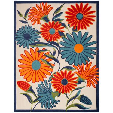 Aloha 12' x 15' Contemporary Rug In Multicolor