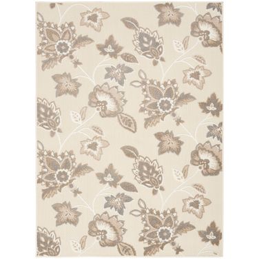 Aloha 9' x 12' Farmhouse Rug In Beige