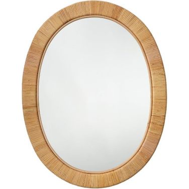 Aloha Rattan Mirror In Natural