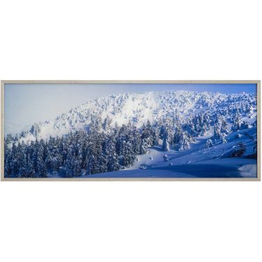 Alpine Landscape Wall Art In Blue