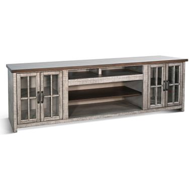 Alpine Media Console In Grey