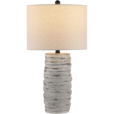 Alron Table Lamp in Antique Grey