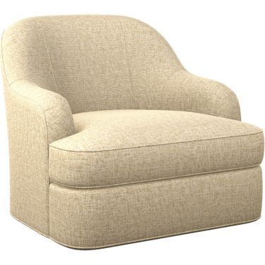 Featured Upholstery Alta Vista Swivel Chair In Beige