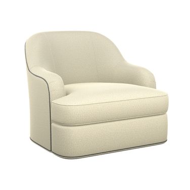 Featured Upholstery Alta Vista Swivel Chair In Cream