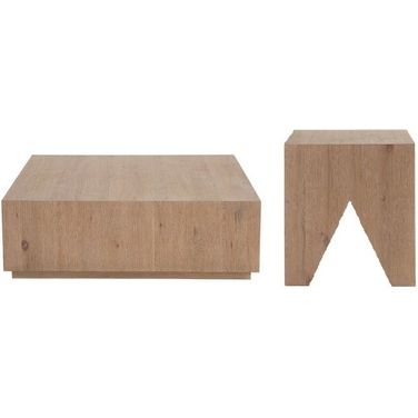 Altitude Square Occasional Table Set In Natural