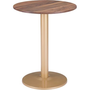Alto Bistro Table In Brown and Gold