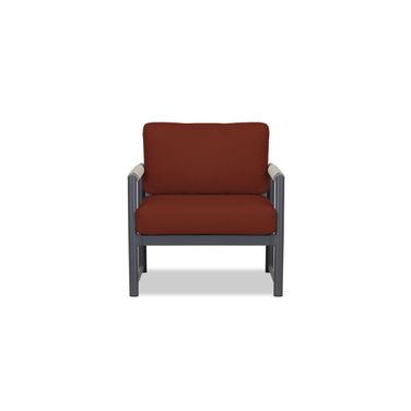 Alto Club Chair In Canvas Henna and Slate