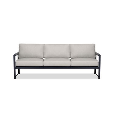 Alto Sofa In Cast Silver and Black
