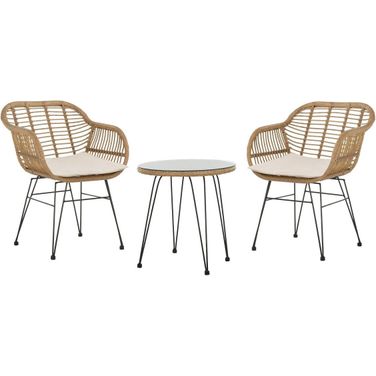 Alton Light Brown/Beige 3 Piece Lounge Set