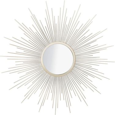 Alves Champagne Sunburst Mirror