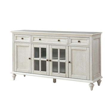 Alvise 3 Drawer Sideboard In White