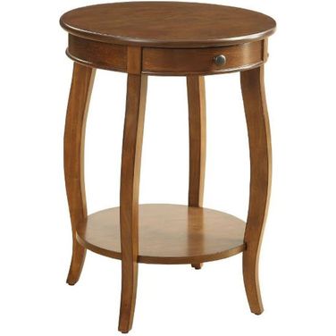 Alysa Walnut End Table