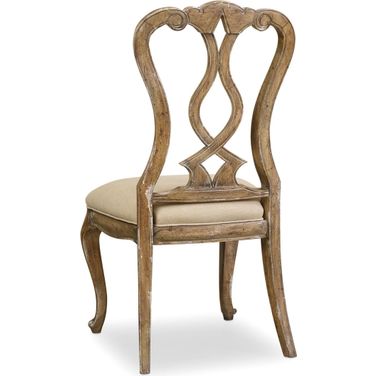 Chatelet Beige Splat Back Side Chair Set of 2