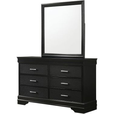 Amalia Dresser Mirror In Black