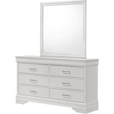Amalia Dresser Mirror In White