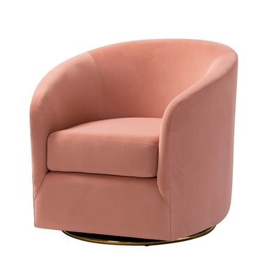 Amarante Swivel Chair In Pink