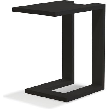 Ambleside Black Aluminum Frame End Table
