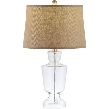 Amby Glass Table Lamp Set of 2 in Clear