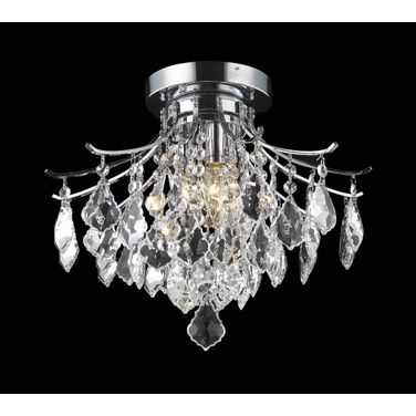 Amelia Chrome Flush Mount LD8100F16C