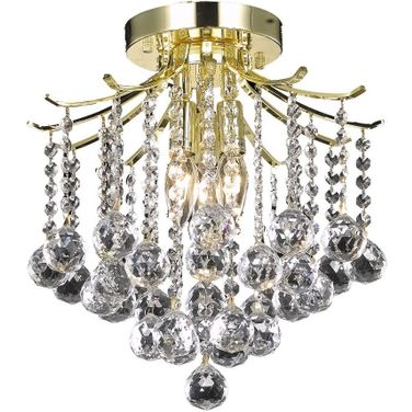 Amelia Gold Flush Mount LD8200F12G