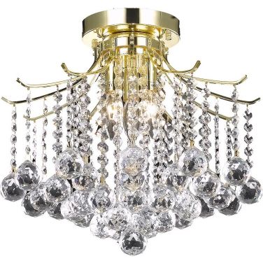 Amelia Gold Flush Mount LD8200F17G