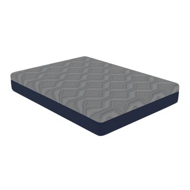 American Bedding Isotonic 12 Inch Twin Hybrid Mattress In Grey