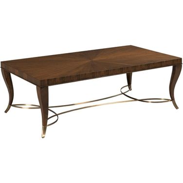 Vantage Coffee Table In Warm Brown