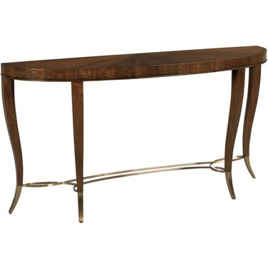 Vantage Console Table In Warm Brown