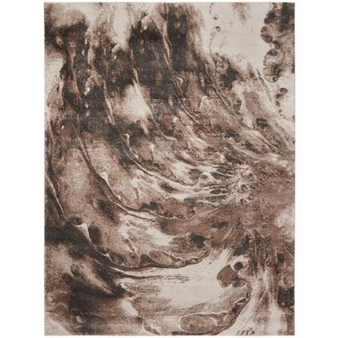 American Manor 7'10" x 9'10" Indoor Rug In Mocha and Ivory