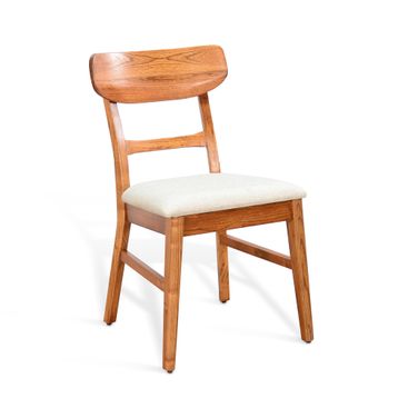 American Modern Dining Chair Set of 2 In Cinnamon