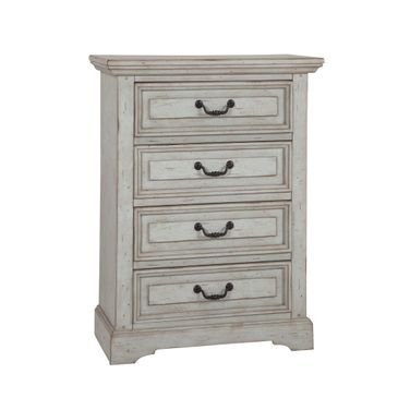American Woodcrafters Stonebrook Chest in Antique Gray 7820 140