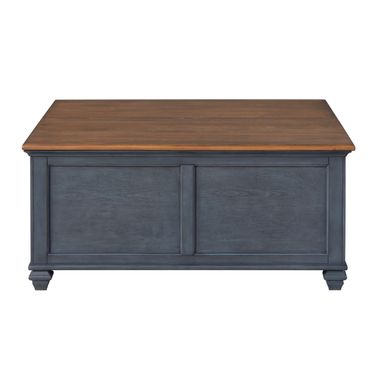 Americana 40 Inch Lift-Top Coffee Table In Blue