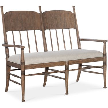 Americana Dining Bench In Beige