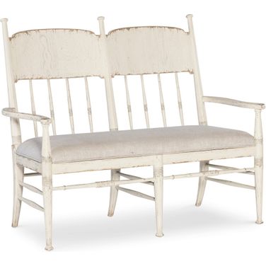 Americana Dining Bench In Light Beige