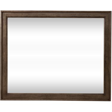 Americana Farmhouse Landscape Mirror