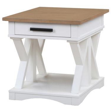Americana Modern Cotton End Table