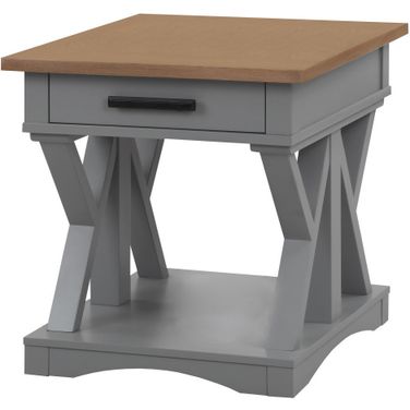 Americana Modern Dove End Table
