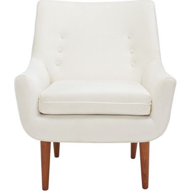 Amina Accent Chair in Cream
