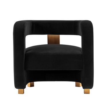 Amirah Accent Chair In Black