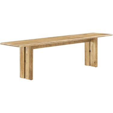 Amistad 72 Inch Wood Bench In Oak