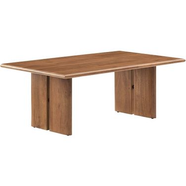 Amistad Wood Coffee Table In Walnut