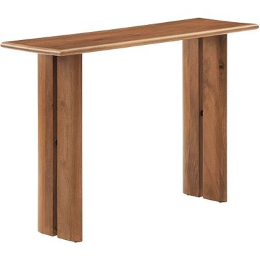Amistad Wood Console Table In Walnut