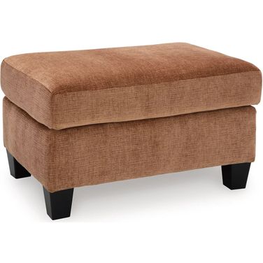 Amity Bay Ottoman In Clay