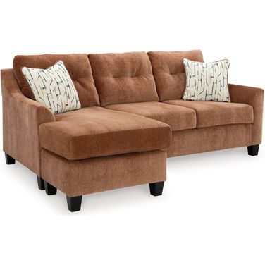 Amity Bay Sofa Chaise In Clay