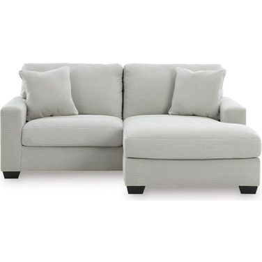 Ammon Sofa Chaise In Smoke
