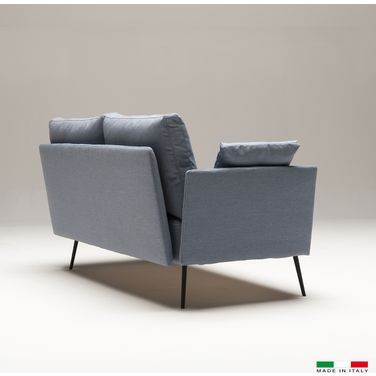 Amore Sofa In Silver