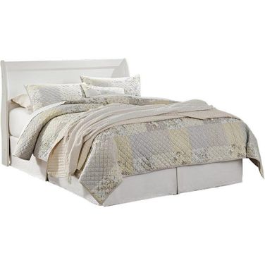 Anarasia Queen Sleigh Headboard In White