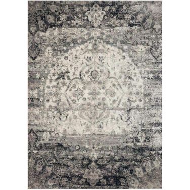 Anastasia Ink/Ivory 9'6" x 13' Rug