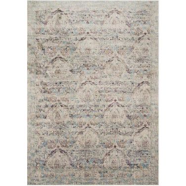 Anastasia Silver/Plum 5'3" x 5'3" Rug